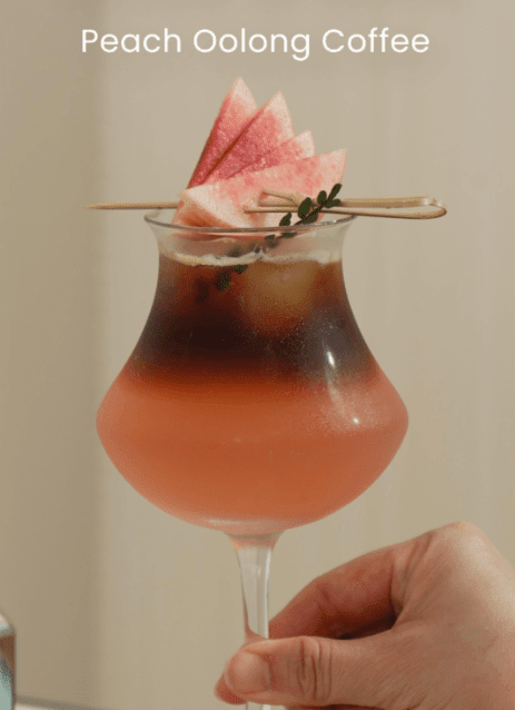 Peach Oolong Espresso: A Bright, Fruity Fusion with Tea-Forward Depth - Gemilai